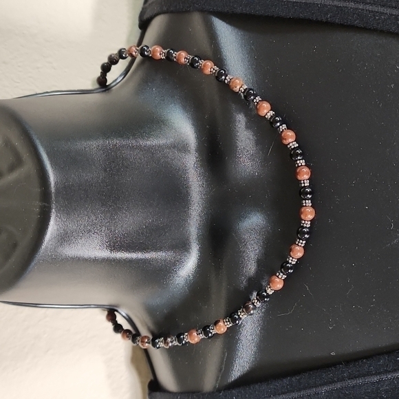 Source Unknown Jewelry - Sterling Silver Beaded Necklace